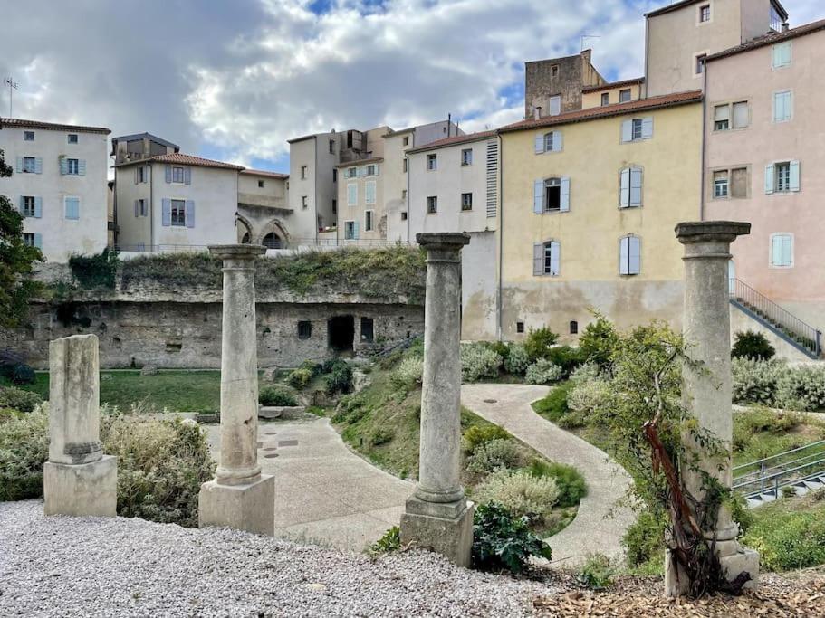Le Moulin 2 - Appartement Arenes Romaines- Beziers Gare - Wifi- Tv Connecte Kültér fotó